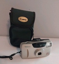 Canon Sure Shot 76 Zoom Date Point Shoot 35mm Film Camera w/ Case Tested