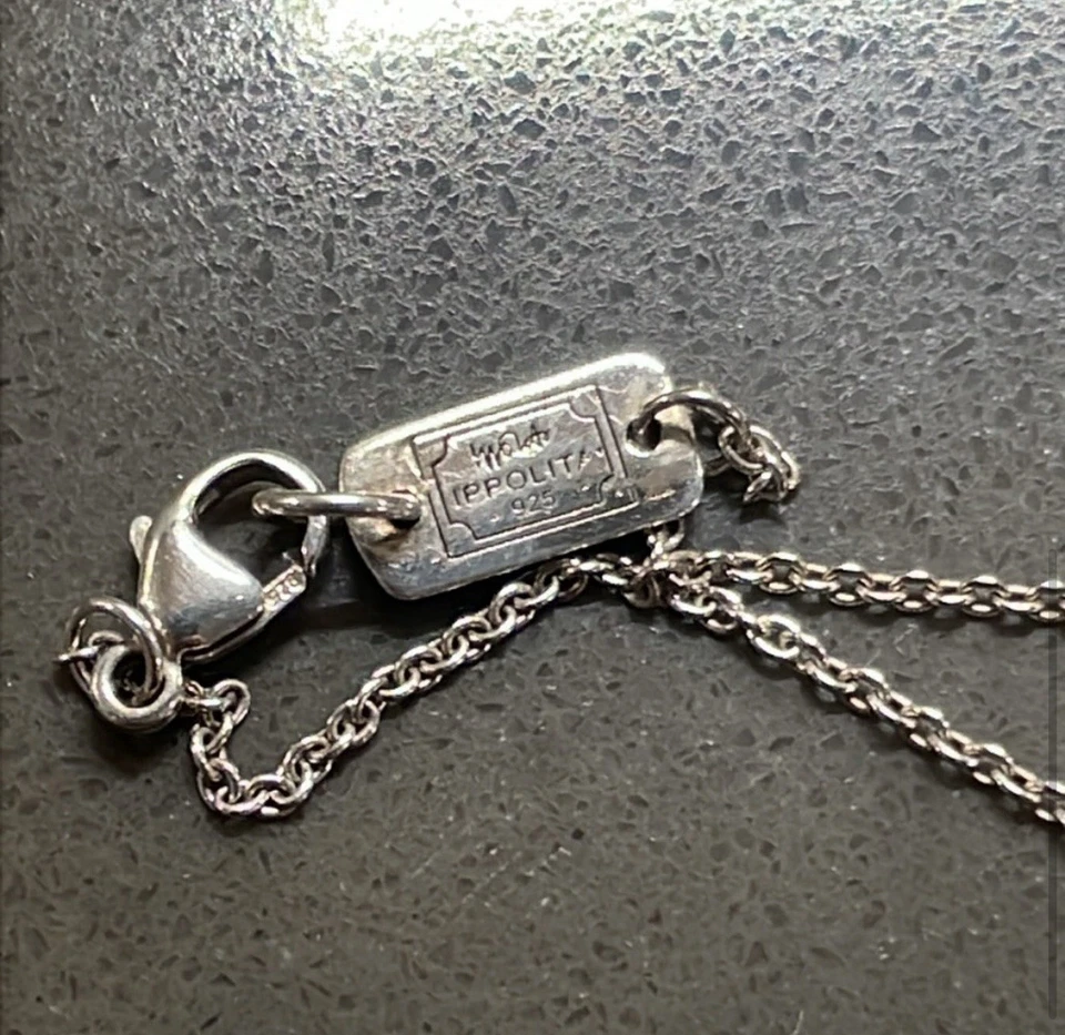 Ippolita Sterling Silver Stella Mini Doublet Pendant Necklace with Diamonds $895 - Image 4 of 4