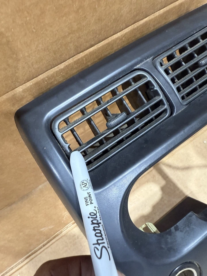 Nissan Xterra y Frontier 2002 2003 2004 tablero radio ventilaciones bisel negro OEM Foto 2 de 4