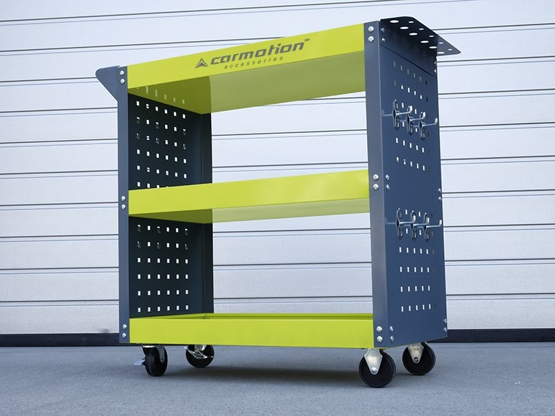 Servante d'atelier 3 niveaux pour transporter facilement vos outils lourds