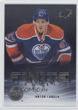 2011-12 SPx Finite Rookies 217/499 Anton Lander #F3 e0e