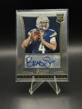 Panini Select 2013 Brad Sorensen #161 Chargers Rookie Auto /499 NFL Card. rookie card picture