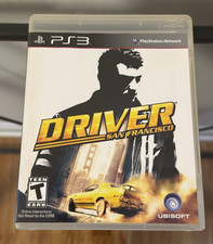 Driver: San Francisco (Sony PlayStation 3, 2011), Disc Very Good (Complete)