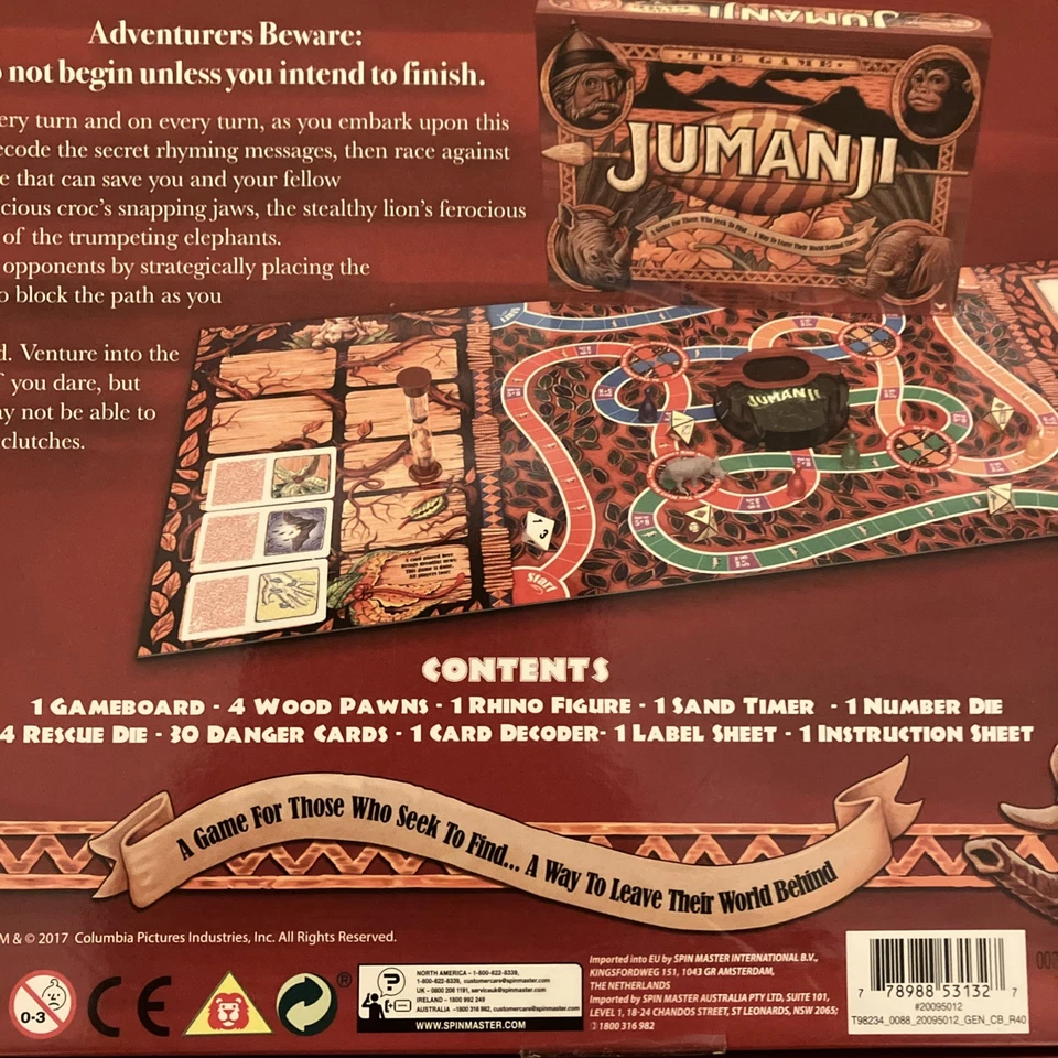 New Jumanji Original Board Game - Image 3 of 4