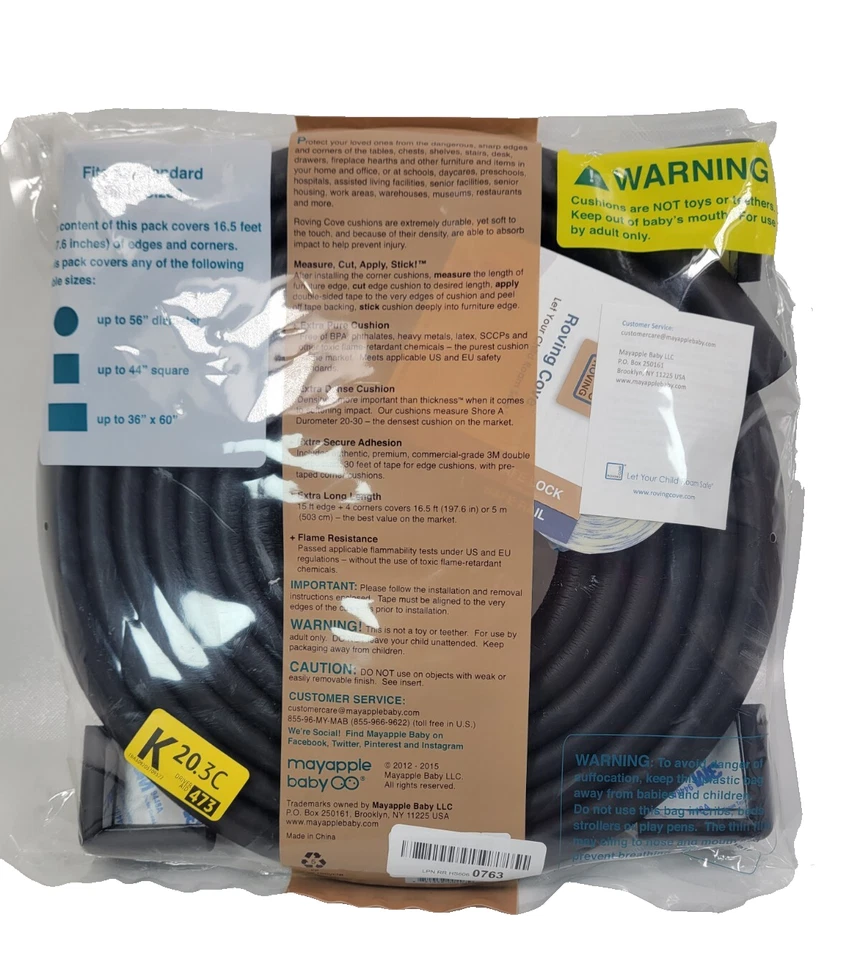 Roving Cove Edge Corner Cushion Protector Baby Proofing Large 15ft - Image 2 of 2
