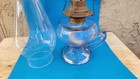 Vintage Kerosene Finger Lamp with Globe — photo 5