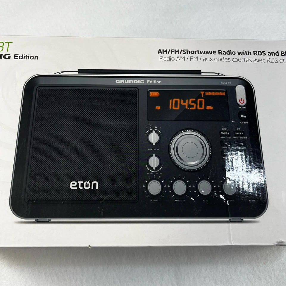 Radio AM/FM/onda corta Eton Field BT Grundig con RDS y Bluetooth - ¡Completa! Foto 2 de 4
