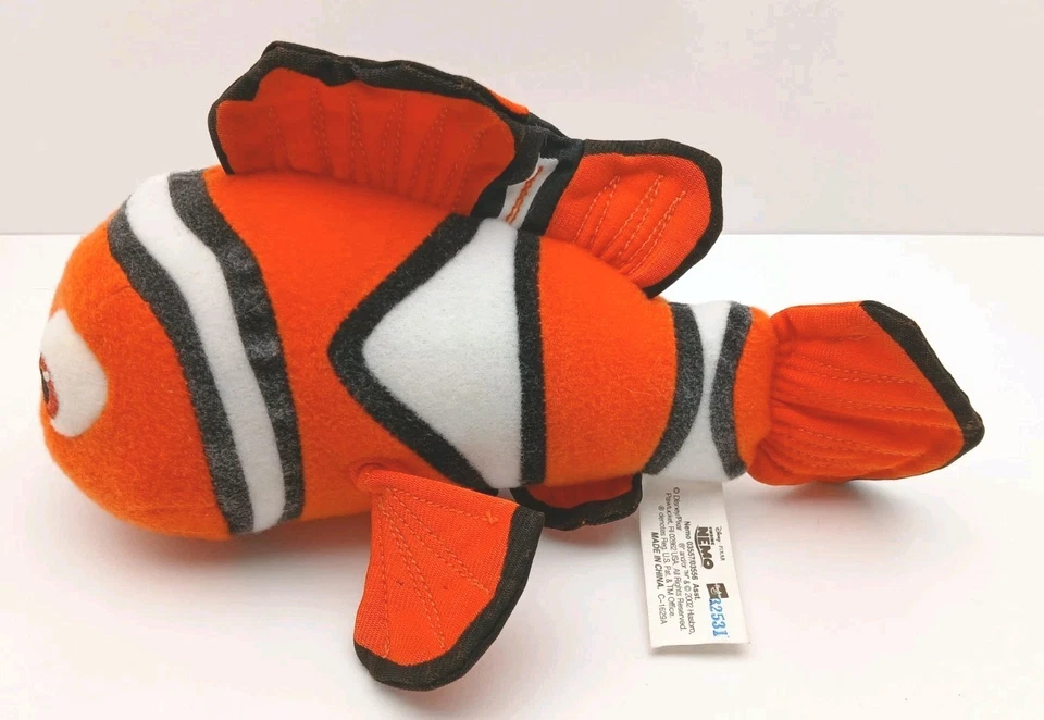 Peluche Hasbro Disney Pixar Buscando a Nemo pez payaso 8” de colección 2002 Foto 4 de 4