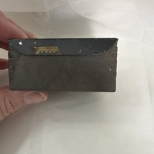 Rare Blasting Cap Primer Empty Metal Box Gold Medal M.C. mfg co. Antique USA