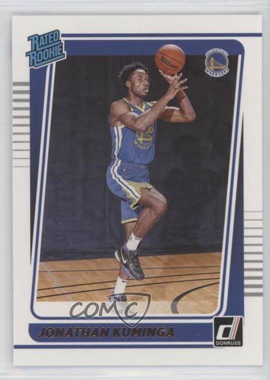 2021-22 Panini Donruss Rated Rookie Jonathan Kuminga #240