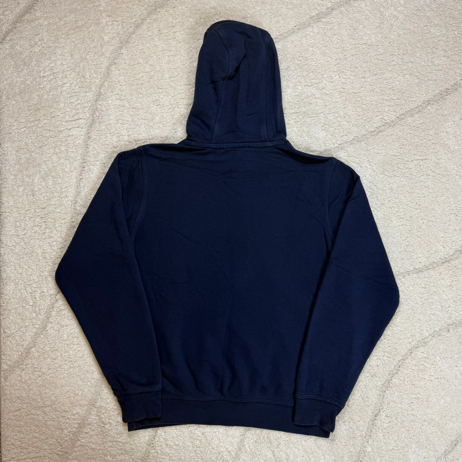 Vintage Nike Navy Blue Pullover Hoodie & Joggers Size Medium Tracksuit Set image 5