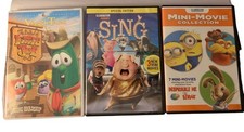 Kids DVD Lot 9 Chugginton Monster Trucks Curious George Sing Paw Patrol