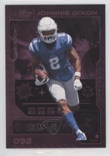 2023 Skybox Metal Universe Champions Pink FX 22/75 Johnnie Dixon #092 06id