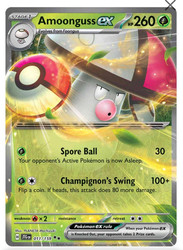 Amoonguss ex 011/159 Journey Together Double Rare
