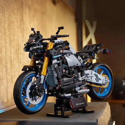 Yamaha MT-10 SP Technic Racing Motorrad Building Set +1478pcs - Replika