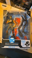 DC McFarlane Multiverse 7    Barry Allen Speed Metal Figure Darkest Knight Baf NEW