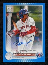 2022 Topps Pro Debut Blue Auto 149/150 Brainer Bonaci #PD-79 Auto 0vg0