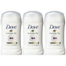 Dove Invisible Dry Anti-Perspirant Deodorant Stick, 1.4oz 40g  Pack of 3 