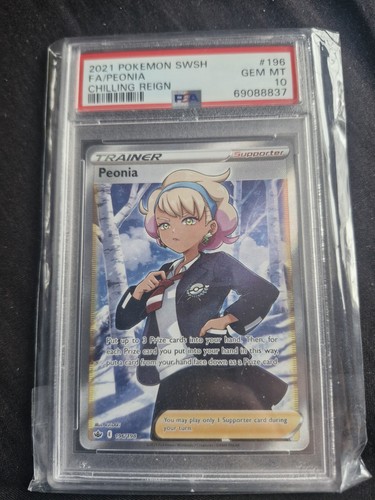 Peonia graded PSA 10 for sale on eBay