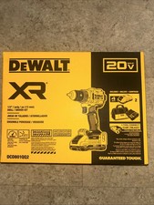 DEWALT DCD801QQ2 20V XR Lithium-Ion Cordless Brushless 1/2 In. Drill/Driver Kit