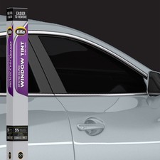 Static Cling 5 VLT Automotive Window Tint DIY Easy Install Glare Control Pri...