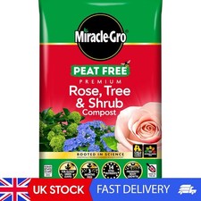 Vero Peat Free Garden Compost 40L for Roses, Trees & Shrubs, Strong Root Growth 0.37 per litre