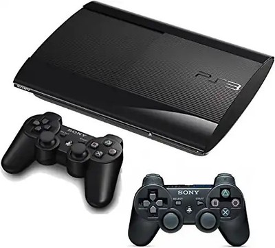 Sony PlayStation 3 super slim 500 GB schwarz [inkl. 2 Wireless Controller]