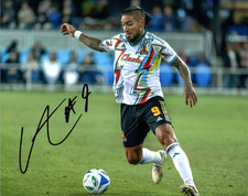 San Jose Earthquakes Cristian Chicho Arango Autographed Signed 8x10 Photo COA #2