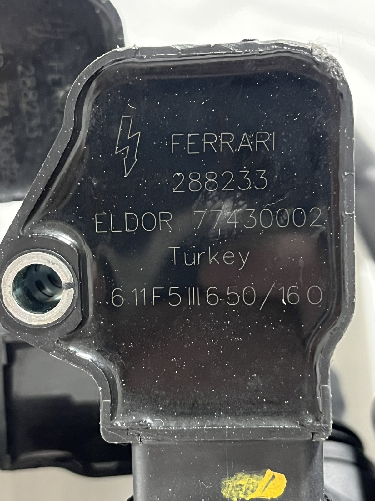 Ferrari Or Maserati Ignition Coils (6). P/N: 288233 Eldor 77430002 Turkey. 
