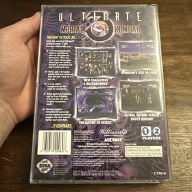 Ultimate Mortal Kombat 3 (SEGA Saturn, 1996) Complete W Reg - Tested - Authentic