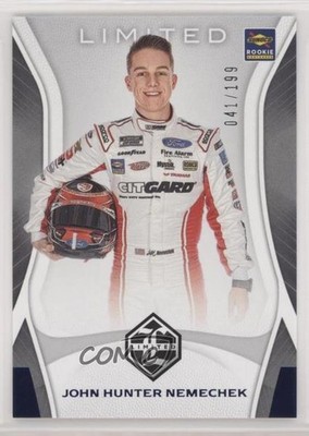 2020 Panini Chronicles Limited Blue 41/199 John Hunter Nemechek #15 1u6