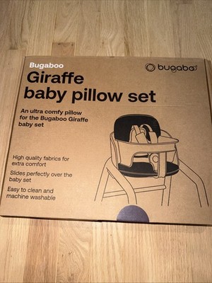 Bugaboo giraffe baby pillow set Grey