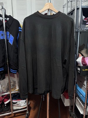 Willy Chavaria Black Washed Longsleeve 100% AUTHENTIC SIZE M
