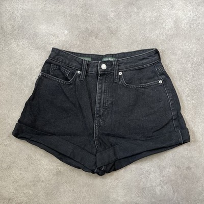 Wild Fable Mom Shorts Damen 27'' Western Jeanshose mit höchster Leibhöhe und B...
