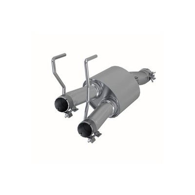 For Ram 1500 Classic 2019-2024 MBRP S5141409 Armor Plus Silver Exhaust Muffler