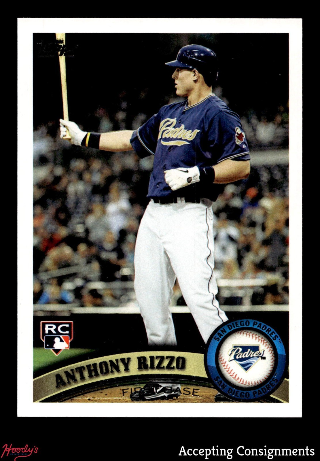 2011 Topps Update #US55 Anthony Rizzo RC ROOKIE PADRES