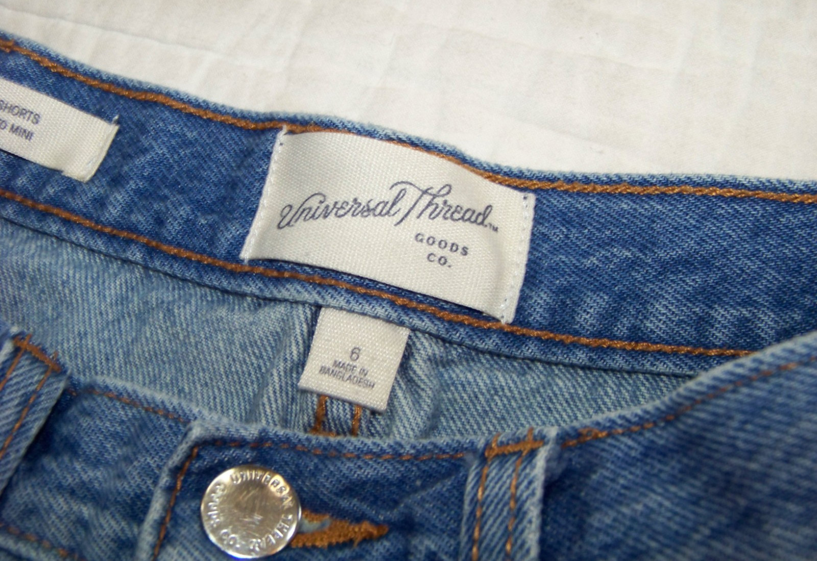 Women's Universal Thread Distressed Button Fly Je… - image 6