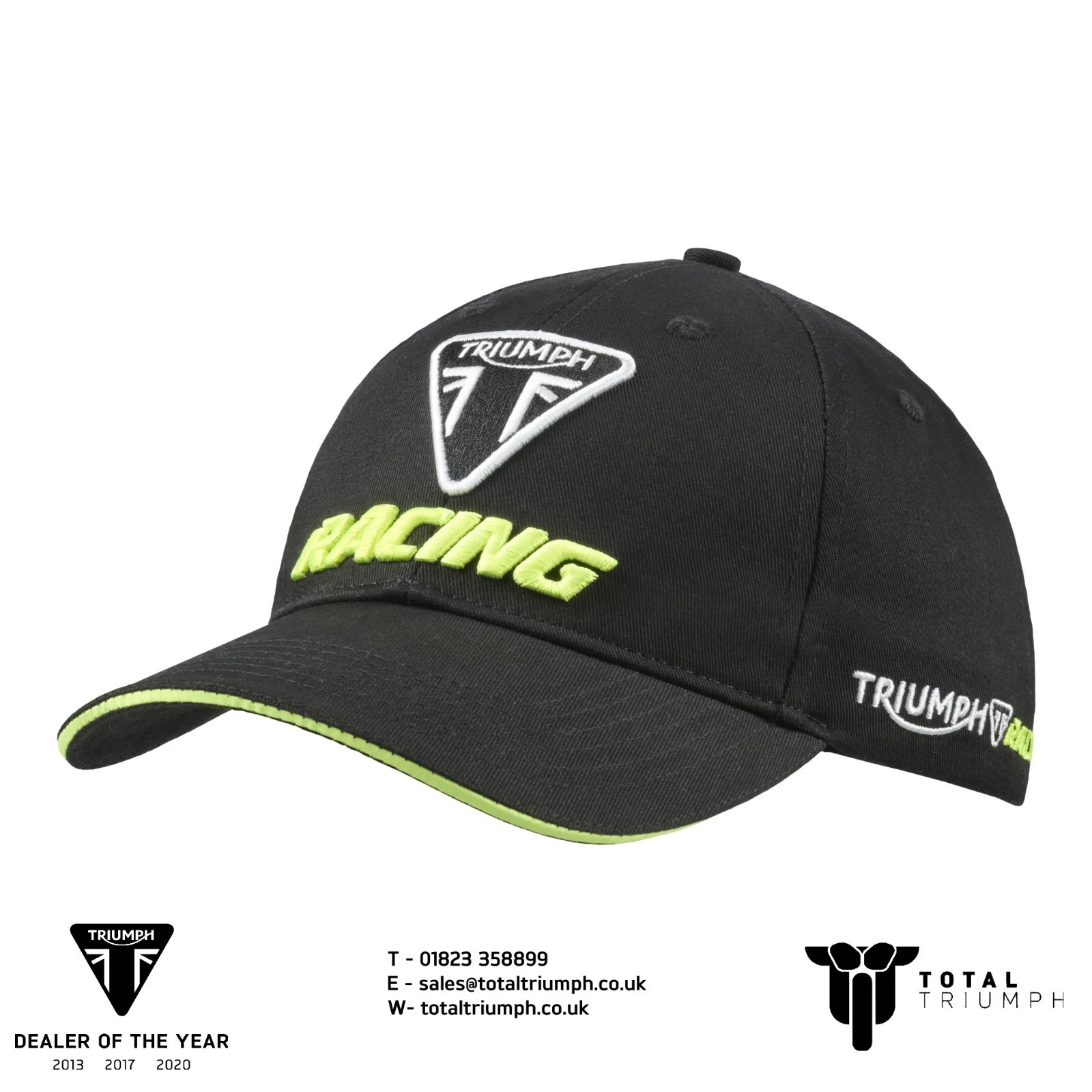 GENUINE Triumph Motorcycles Racing Baseball Cap NEW MCAS26704
Opens in a new window or tab