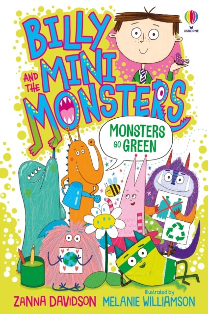 Monsters Go Green by Zanna Davidson (Paperback Book) - Image 5