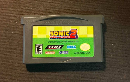 Sonic Advance 2 (Nintendo Game Boy Advance, 2003)