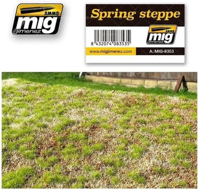 AMMO by Mig Jimenez Spring Steppe Grass Mat Terrain Scenery