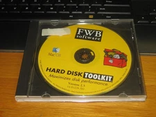 VINTAGE SOFTWARE FWB HARD DISK TOOLKIT FOR MACINTOSH 2.5 VERSION - WITH SERIAL #