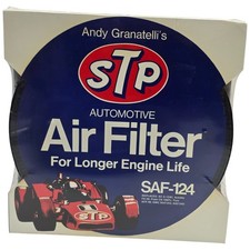 Stp Saf-124 Automotive Air Filter Andy Granatelli 1960s-70s Nos Sealed Vintage
