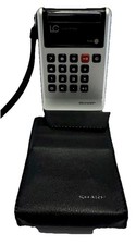 Sharp EL-805 Calculator w Liquid Crystal Display  Case - Operating Perfect