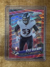 2025 Panini Prizm - Kyle Van Noy #246 Red Wave Prizm /149