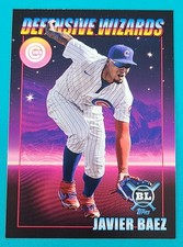 2021 Topps Big League Defensive Wizards #DW-2 Javier Baez BASEBALL Card U5