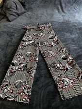 River Island 3/4 Length Wide Leg Smart Ladies Trousers