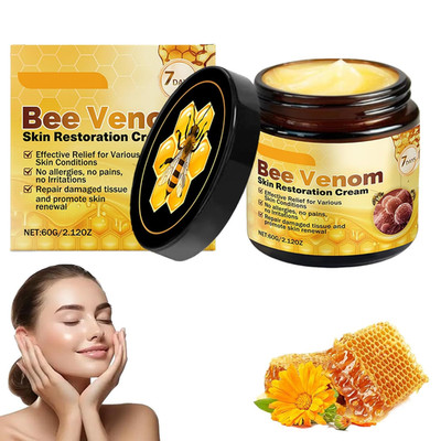 Bienengift Komplettcreme, Bienengiftsalbe, Natural Bee Cream for Moisturizing, B