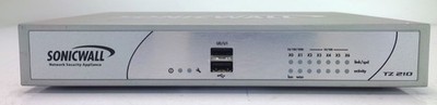 Dell SonicWall TZ 210 UTM Firewall 2x RJ-45 Gigabit LAN 5x Fast Ethernet no PSU