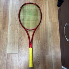 YONEX GEOBREAK Soft Tennis Racket Red/Yellow Grip String Used